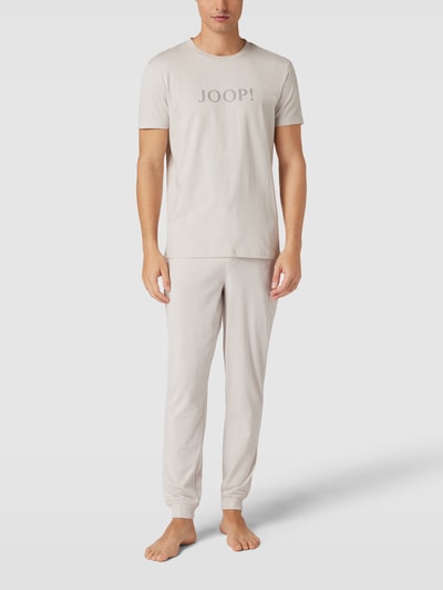 JOOP! Collection T-Shirt mit Label-Print Ecru 1