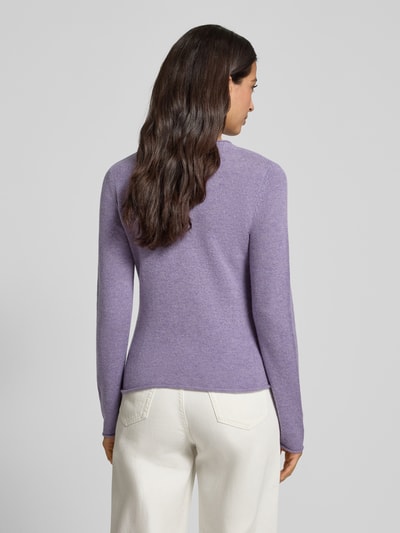 Tommy Hilfiger Slim fit gebreide pullover van zuivere wol Lila - 5