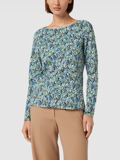 Gerry Weber Longsleeve mit Allover-Muster Modell 'EVERYDAY BRIGHTS' Marine 4