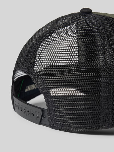 Produktfoto, Trucker Cap mit Stitching Modell 'Bad Boy' von GOORIN BROS., mieszanka bawełny, daszek, haft, regulowana długość, czarna siateczka