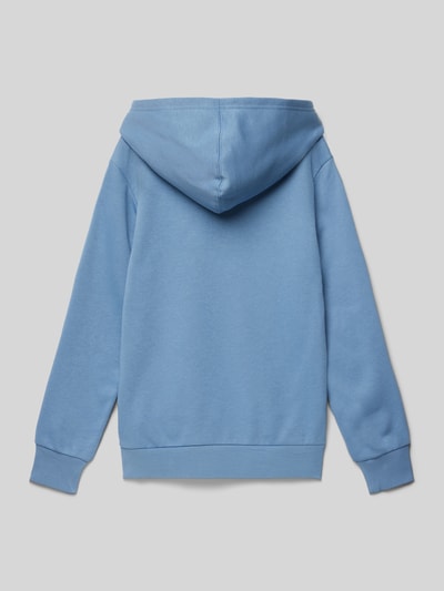 CHAMPION Hoodie met labelstitching Rookblauw - 3