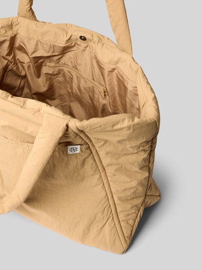 MSCH Copenhagen Shopper met labeldetail, model 'SIRIA SASJA' Beige - 5