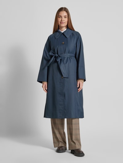 Barbour Mantel mit Umlegekragen Modell 'Beatrix' Marine 4