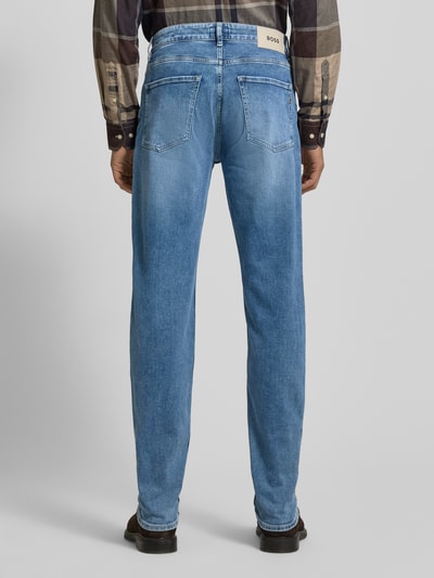 BOSS Regular fit jeans van katoenmix, model 'RE.MAINE' Lichtblauw - 5