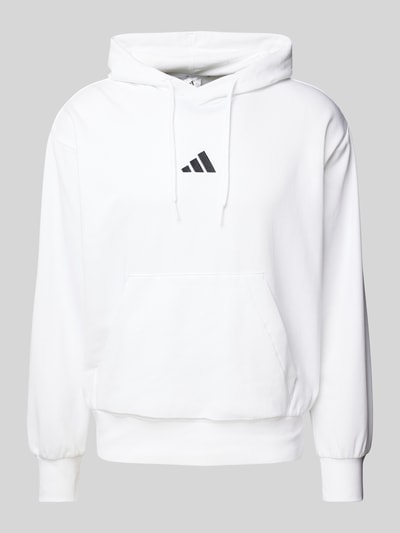 ADIDAS SPORTSWEAR Hoodie mit Label-Print Weiss 2