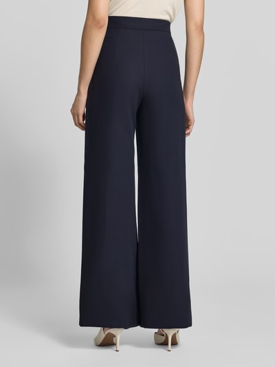 Max Mara Studio Wijdte broek van puur katoen model 'BETULLA' Marineblauw - 5