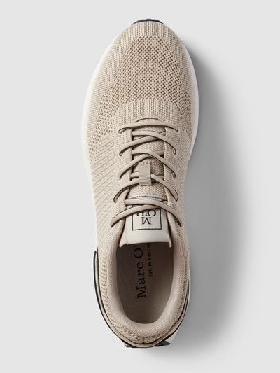 Marc O'Polo Sneakers met labeldetail, model 'Egil' Zand - 4