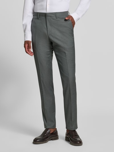 ROY ROBSON Slim Fit Anzug aus Schurwoll-Mix mit Viskose-Anteil Gruen 6