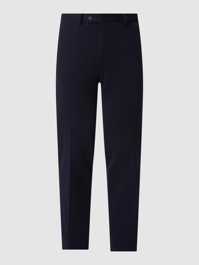 DIGEL Extra slim fit pantalon met viscose, model 'Nanno' Donkerblauw - 2