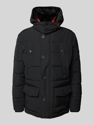 MCNEAL Steppjacke mit Label-Detail Black 2