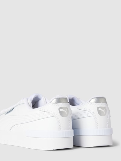 Puma Sneaker aus Leder mit Label-Details Modell 'Jada Renew' Weiss 2