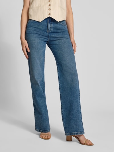 OPUS Jeans met steekzakken, model 'Mivy' Jeansblauw - 4