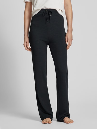 BOSS Straight leg sweatpants met structuurmotief, model 'OTTOMAN'  - 4