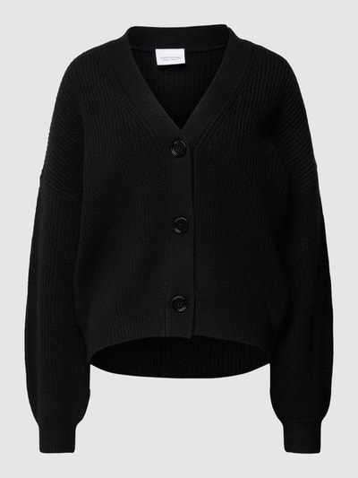 comma Casual Identity Cardigan mit Knopfleiste Black 2