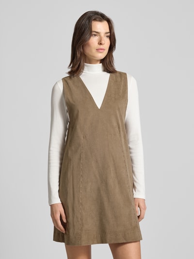 Armedangels Fließendes Cordkleid aus Baumwoll-Mix Modell 'PINAAFO' Taupe 4