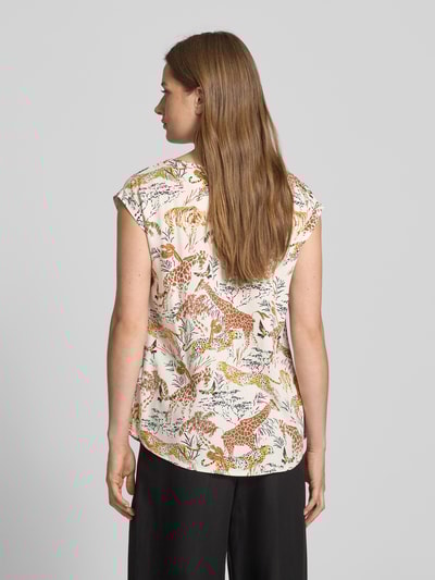 Apricot T-Shirt mit Rundhalsausschnitt Offwhite 5