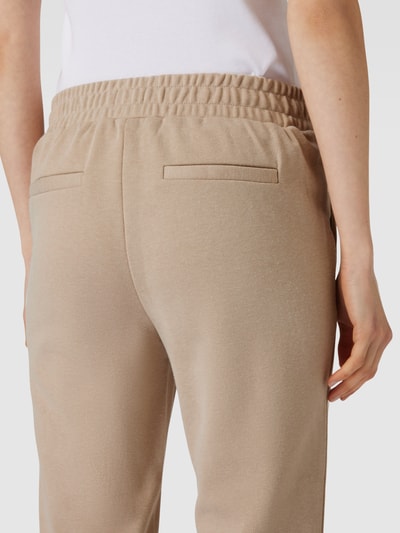 ICHI Stoffhose mit Bundfalten Beige 3