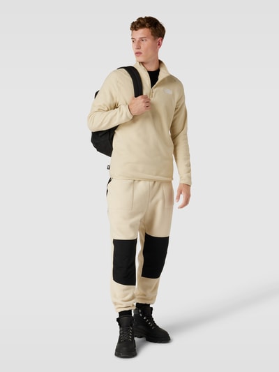 The North Face Fleecepullover mit Troyer-Kragen Modell '100 GLACIER' Sand 1