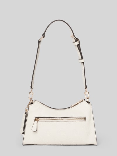 Guess Handtas met labeldetail, model 'CRESIDIA' Offwhite - 4