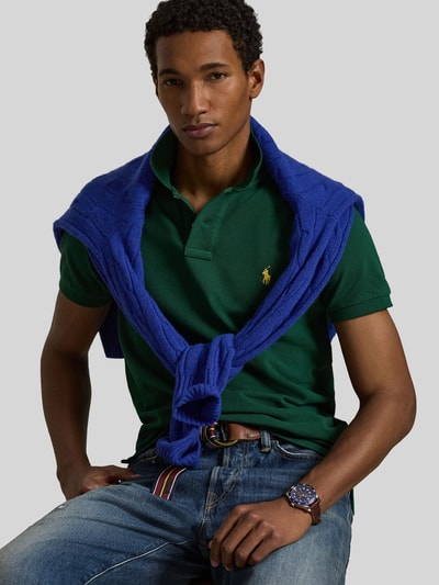 Polo Ralph Lauren Slim Fit Poloshirt aus reiner Baumwolle  Bottle 6
