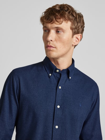 Polo Ralph Lauren Custom Fit Freizeithemd mit Button-Down-Kragen Marine 3