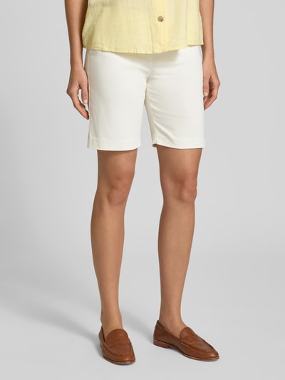 b.young Straight Fit Bermuda mit Gesäßtaschen Modell 'Days' Offwhite 4