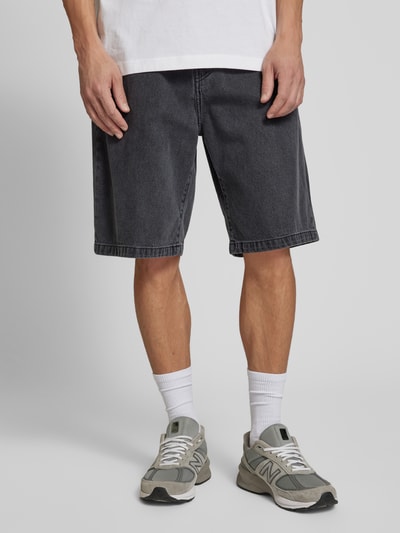 Carhartt Work In Progress Jeansshorts mit Eingrifftaschen Modell 'LANDON' Black 4