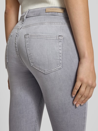 Only Skinny fit jeans van katoenmix, model 'BLUSH' Lichtgrijs - 3