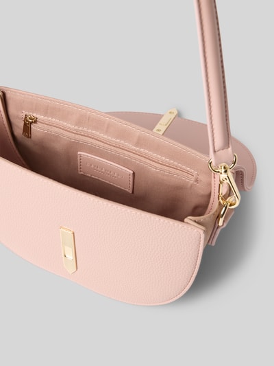 Seidenfelt Handtasche mit abnehmbaren Schulterriemen Modell 'SELJE' Rosa 5