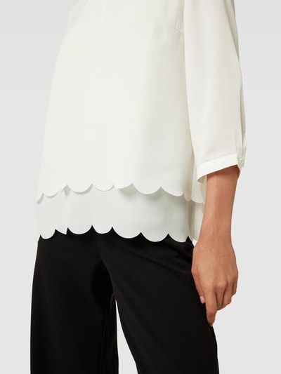 Betty Barclay Bluse in Layer-Optik Offwhite 3