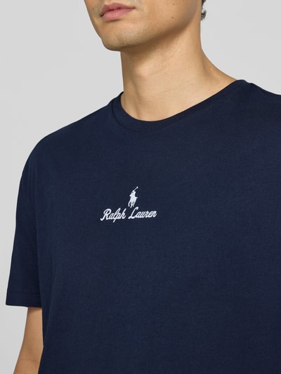 Polo Ralph Lauren T-shirt met labelstitching Marineblauw - 3
