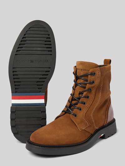 Tommy Hilfiger Chelsea Boots mit Label-Details Cognac 4