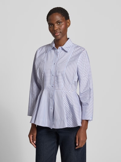 Marella Blouse in getailleerd model model 'SCALIGA' Lichtblauw - 4