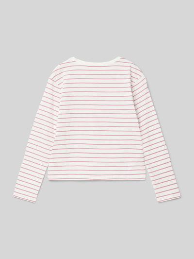 Mango Longsleeve aus reiner Baumwolle Rosa 3