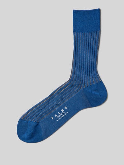 Falke Socken in Two-Tone-Machart Modell 'SHADOW' Hellblau 1