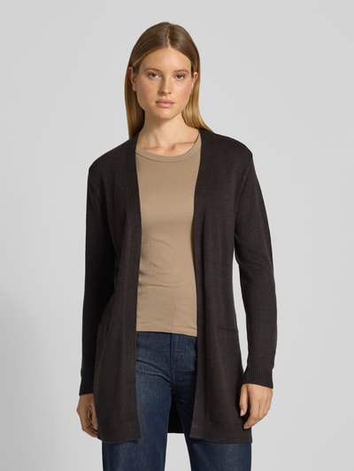 B.Young Cardigan met ribboorden, model 'NONINA' Donkergrijs - 4