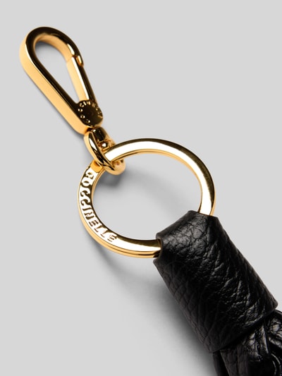 Coccinelle Schlüsselanhänger in Flecht-Optik Black 2