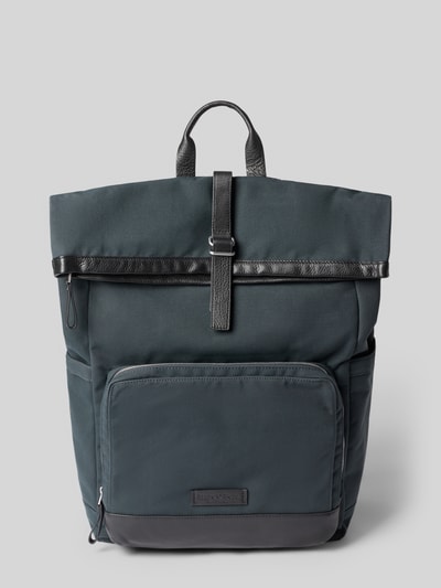 Marc O'Polo Rucksack mit Rolltop und Laptopfach Dunkelgrau 2