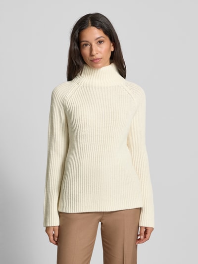 DRYKORN Strickpullover mit Stehkragen Modell 'ARWEN' Ecru 4