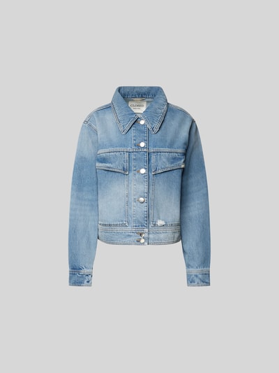 Closed Jeansjacke mit Knopfleiste Jeansblau 1