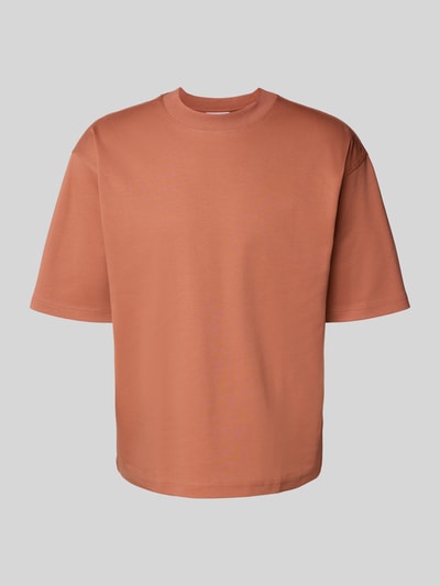 JAKE*S STUDIO MEN T-shirt met ronde hals Roestrood - 2