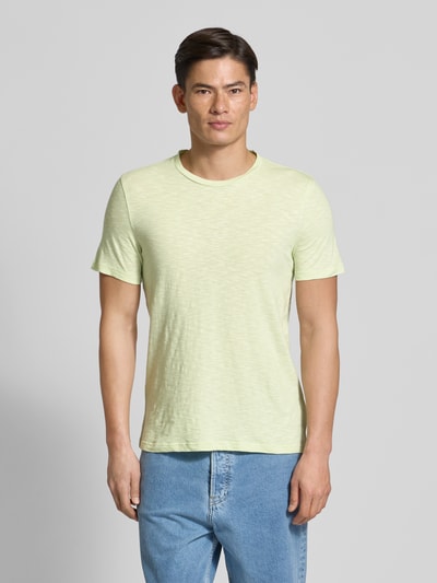 Armedangels Regular Fit T-Shirt aus reiner Baumwolle Hellgruen 4