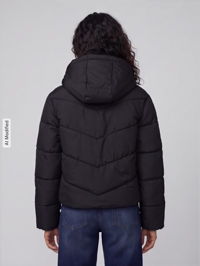ONLY Regular Fit Steppjacke mit Kapuze Modell 'CLAIR' Black 5