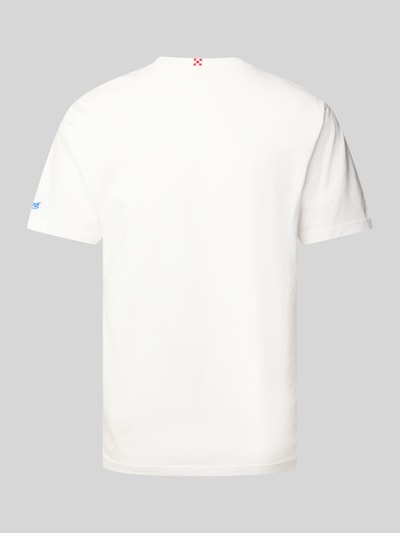 MC2 Saint Barth T-shirt met motief- en statementprint Wit - 3