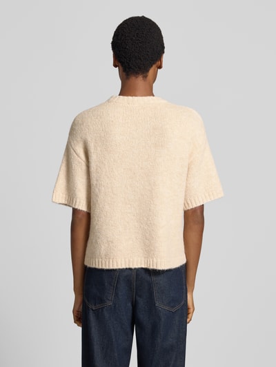 GUIDO MARIA KRETSCHMER WOMAN Strickpullover mit 1/2-Arm Modell 'Lotti' Offwhite 5
