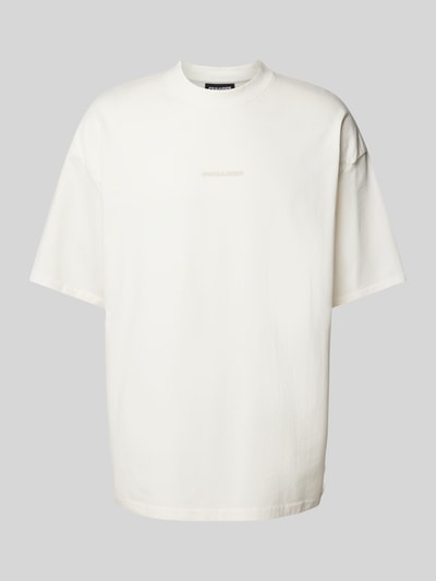 Pegador Boxy Fit T-Shirt mit Label-Print Offwhite 2