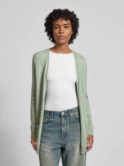 Only Strickcardigan mit Eingrifftaschen Modell 'LESLY' Mint Melange 4