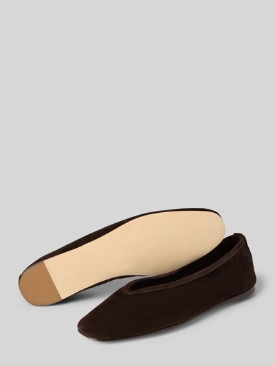 Steve Madden Ballerinas mit Ziernaht Modell 'Leni' Dunkelbraun 4