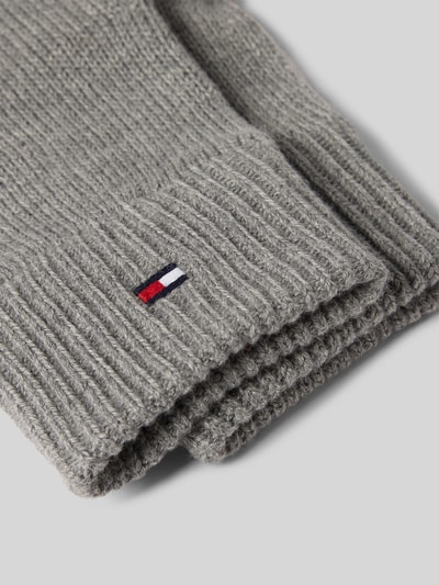 Tommy Hilfiger Handschuhe aus Baumwoll-Kaschmir-Mix Hellgrau 2