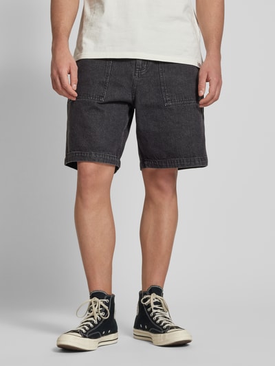SANTA CRUZ Jeansshorts mit Eingrifftaschen Black 4
